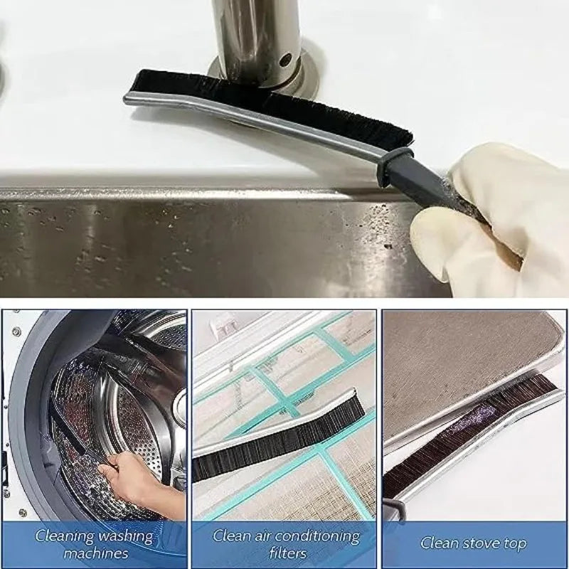 Eco-Friendly Grout Cleaner with Ergonomic Crevice Cleaning Brush