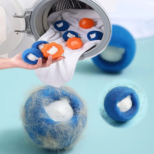 Pet Hair Remover Ball - Laundry Filter for Cat Hair and Lint Catcher