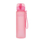 Frosted Sport Water Bottle - BPA-Free, Leak-Proof, Perfect for Kids