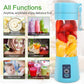 Rechargeable Mini Electric Juicer - Portable Smoothie Maker