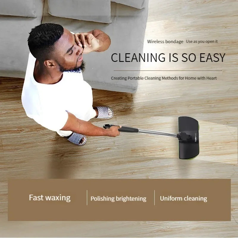 ECHOME Cordless Electric Mop with 360° Rotating Heads