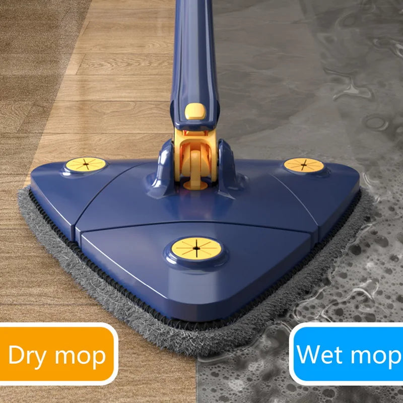 360 Rotatable Triangle Mop for Deep Cleaning